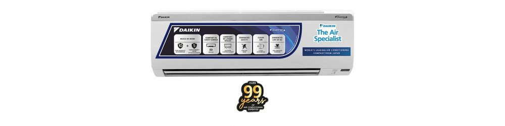 Air Conditioner: Daikin 1.5 Ton Rs.42740 to Rs.44990